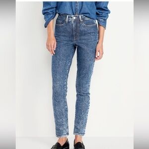 High-Waisted OG Straight Ankle Jeans | Old Navy | size 4